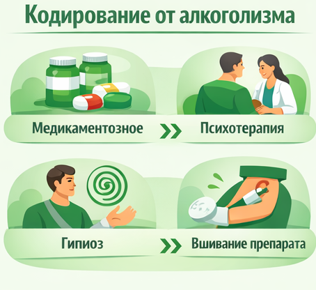 кодирование от алкоголизма в Фокино Брянская обл. Санати