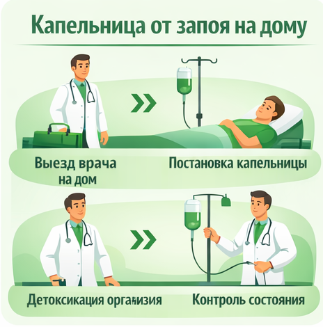 капельница от запоя в Фокино Брянская обл. в клинике Санати